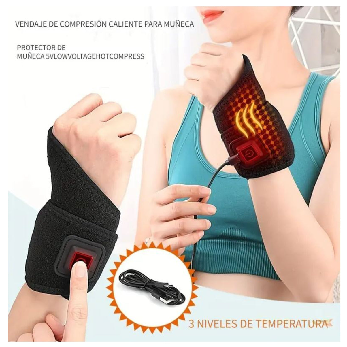 Alivio360 – banda térmica multipropósito para tus articulaciones